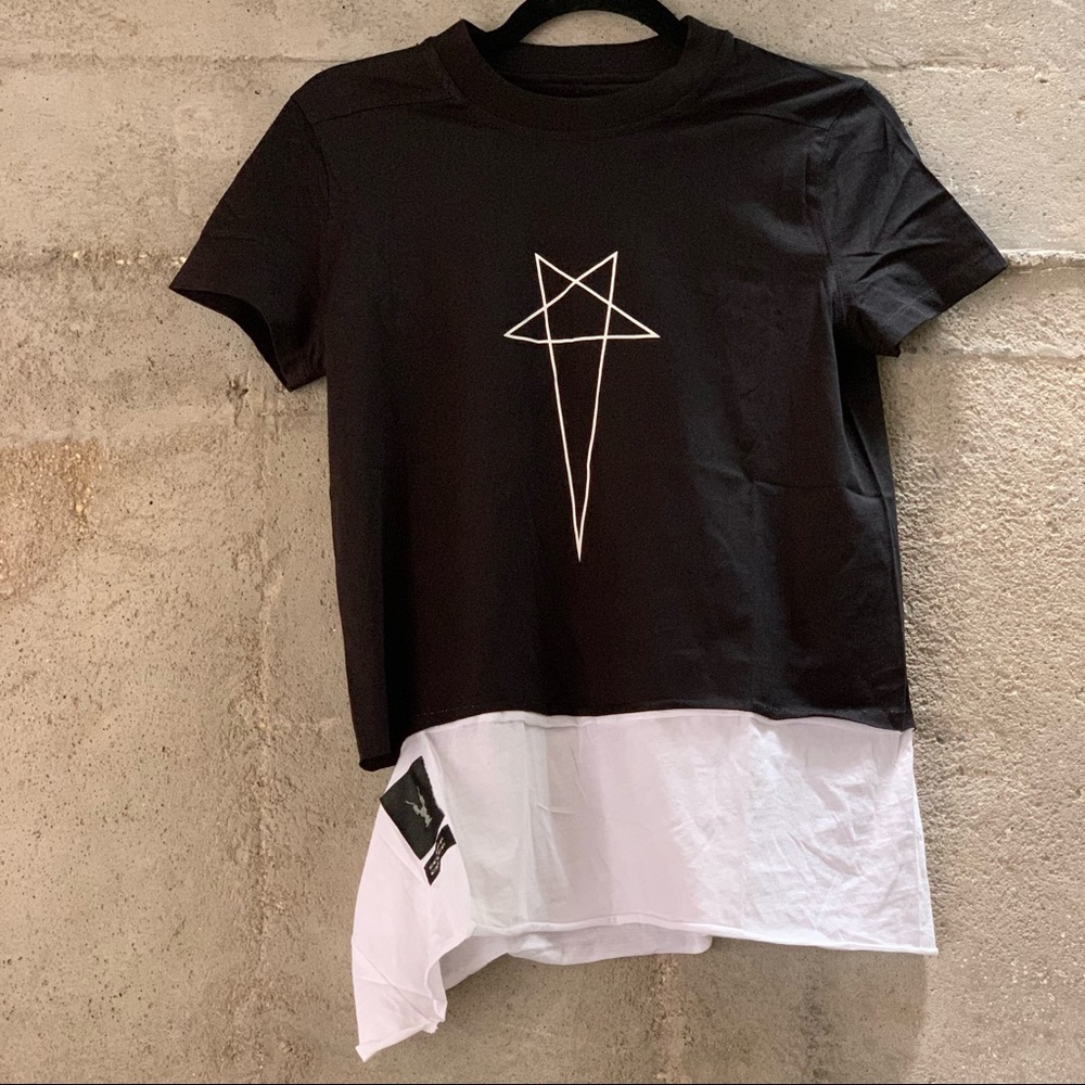 ⛓RICK OWENS⛓ Woman Pentagram T Shirt S